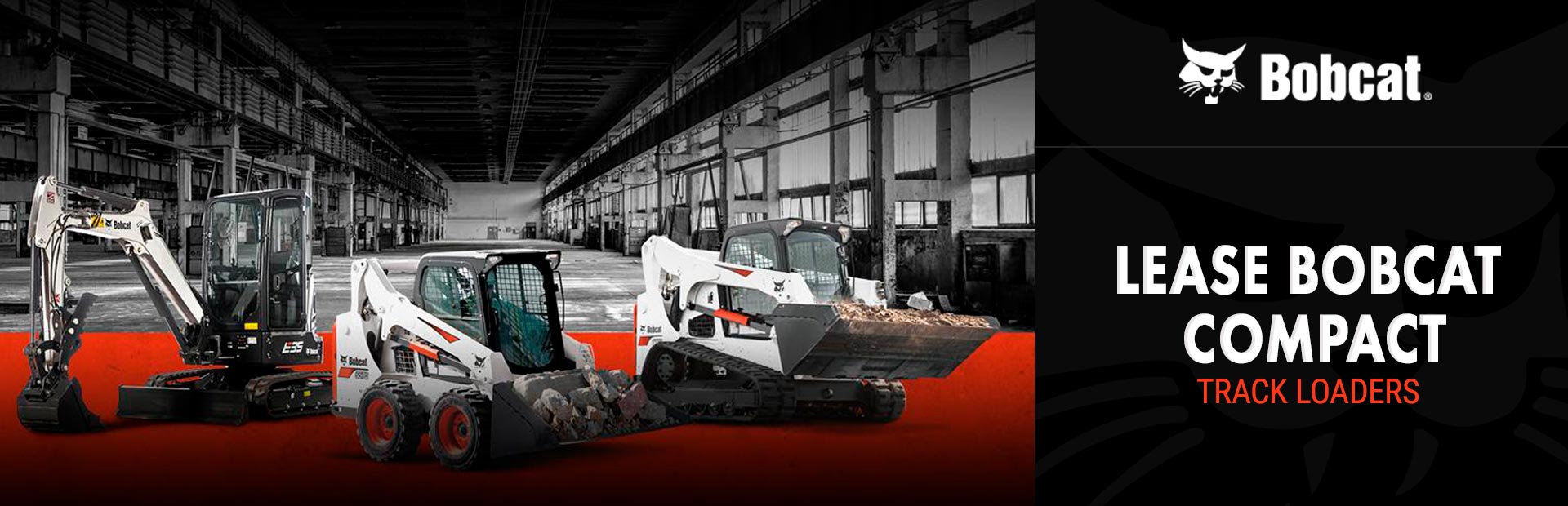 Bobcat: Lease Bobcat Compact Track Loaders